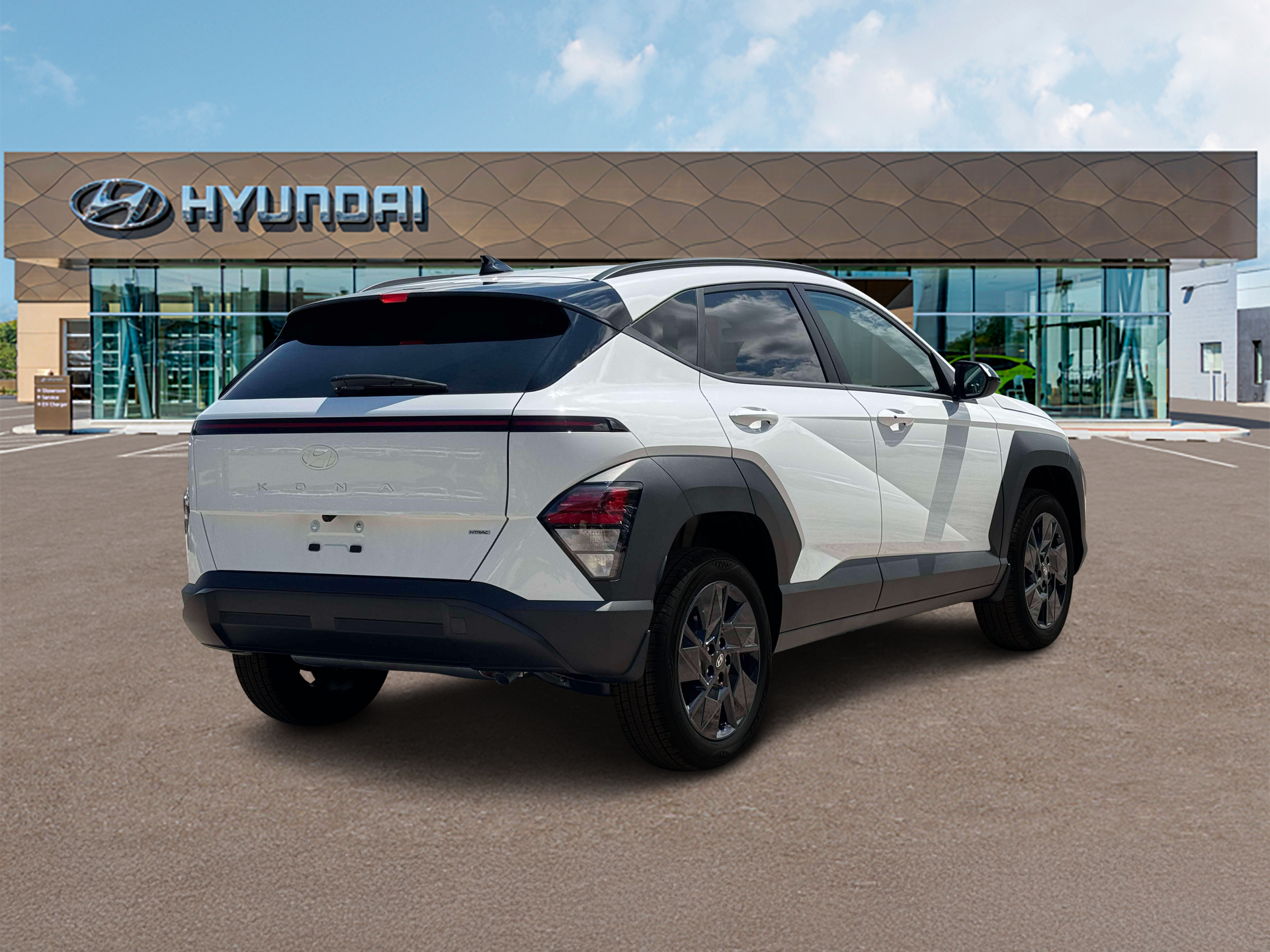 New 2027 White Hyundai SEL Sport AWD image 7