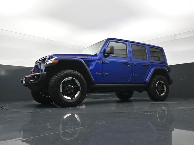 Used 2020 Blue Jeep Unlimited Rubicon image 20