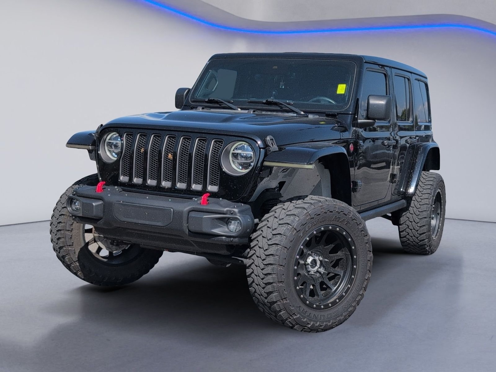 Used 2020 Black Jeep Unlimited Rubicon image 2