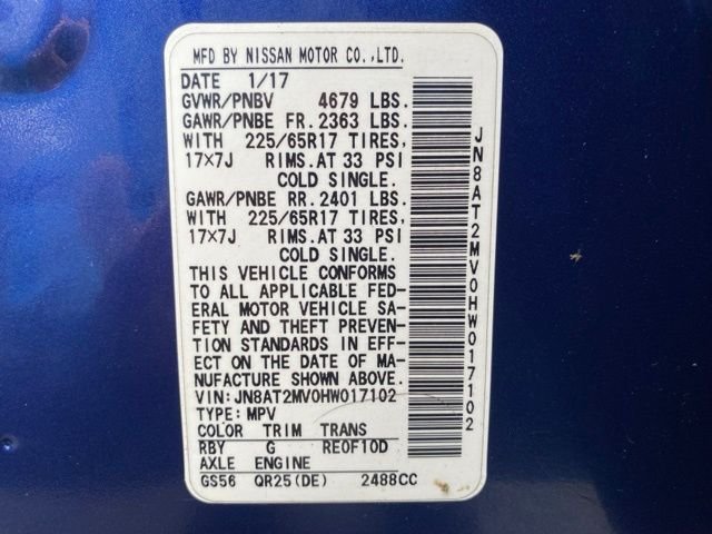 Used 2017 Blue Nissan SV image 49