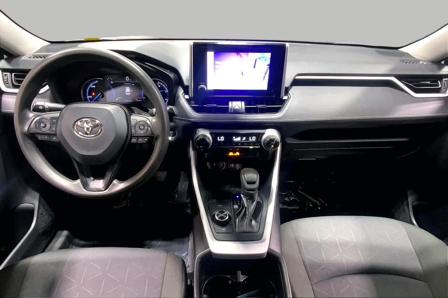 Used 2025 Silver Sky Metallic Toyota Hybrid XLE image 16