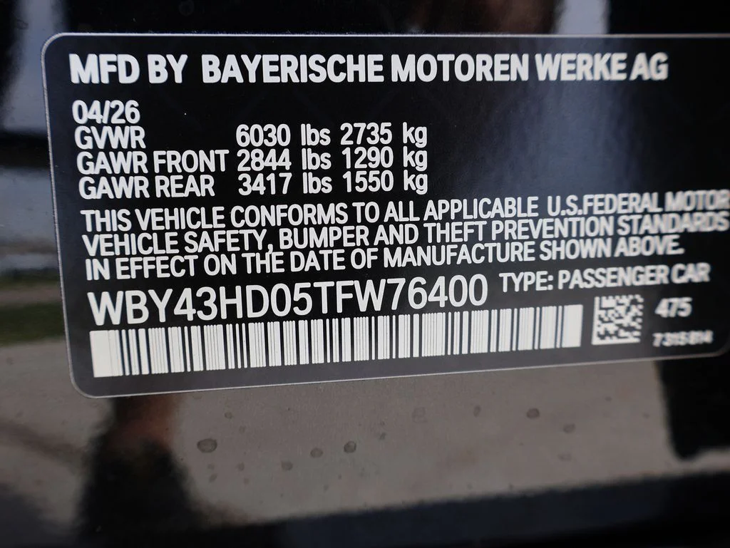 New 2026 Black Sapphire Metallic BMW xDrive40 image 43