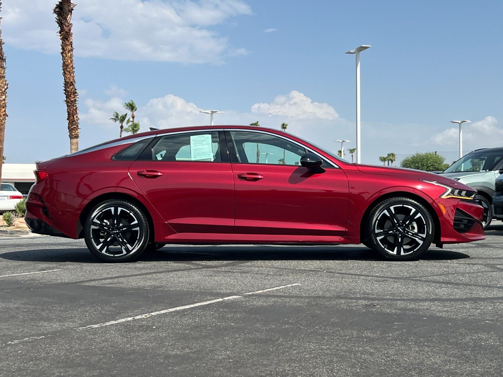 Certified Used 2024 Red Kia GT-Line image 2