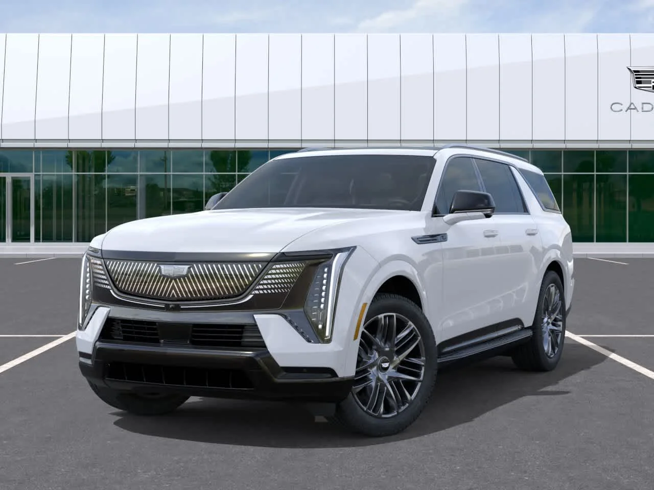 New 2026 Vibrant White Tricoat Cadillac Sport image 6