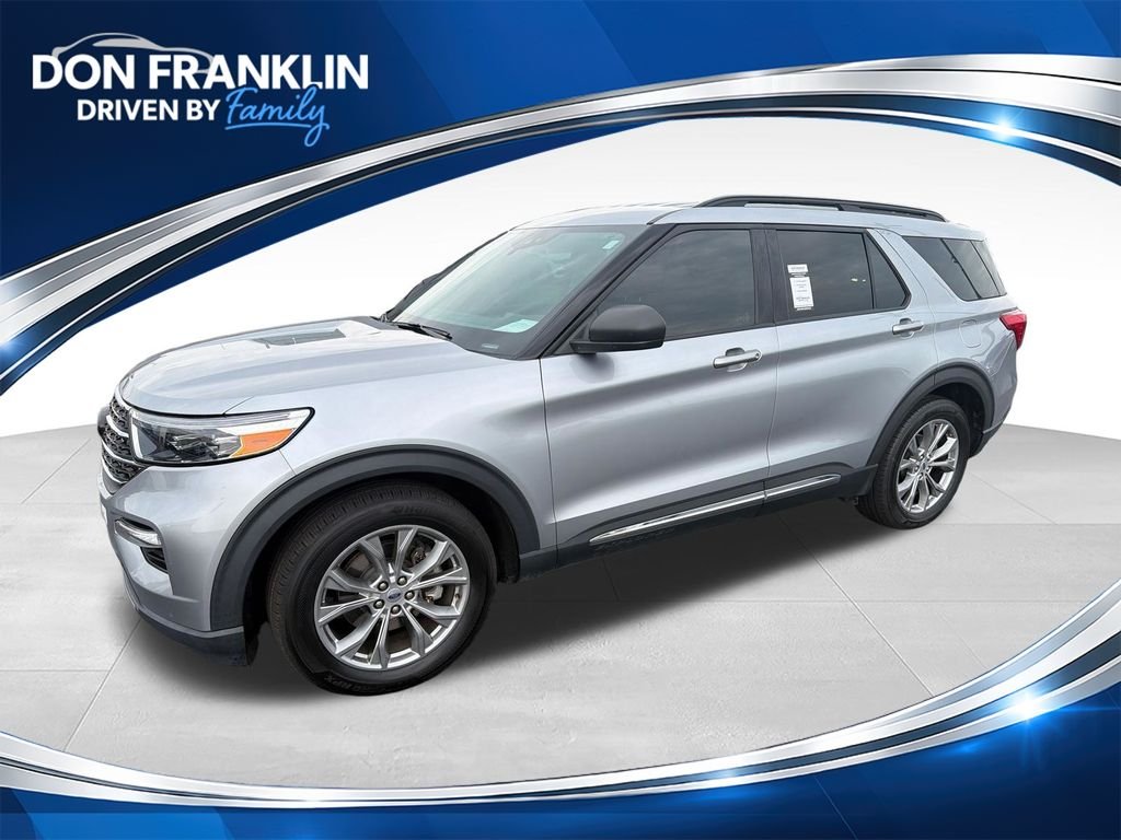 Used 2022 Silver Ford XLT image 1