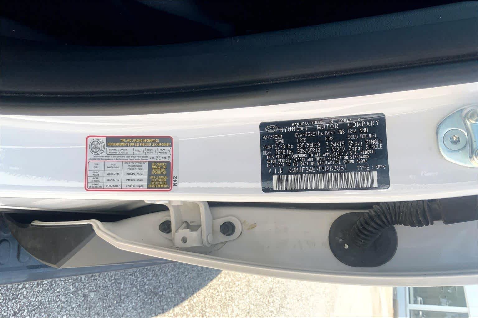 Used 2023 Serenity White Pearl Hyundai XRT image 32