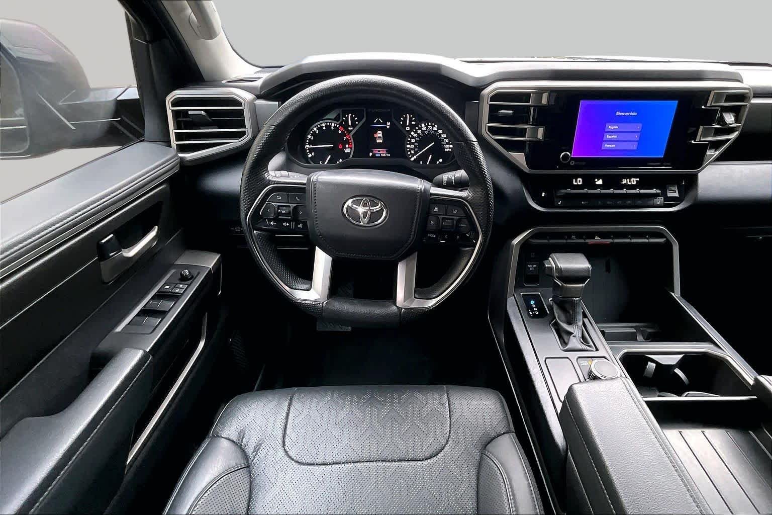 Used 2023 Midnight Black Metallic Toyota SR5 image 6