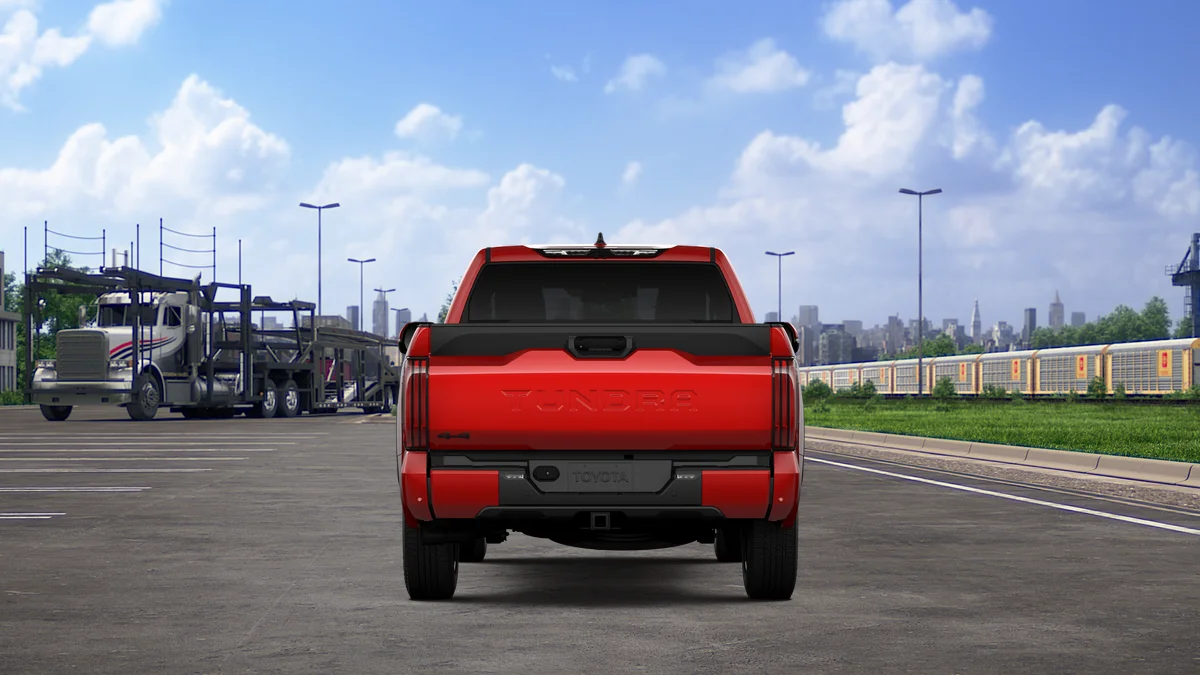 New 2026 Supersonic Red Toyota Platinum image 8
