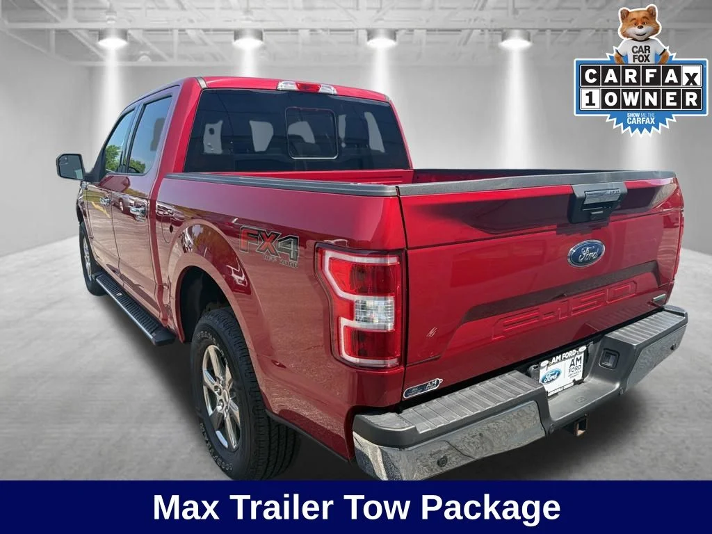 Certified Used 2020 Red Metallic Ford XLT image 3