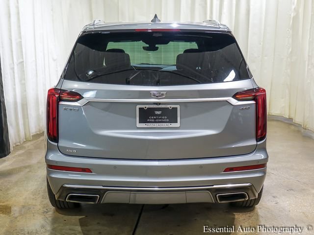 Used 2024 Argent Silver Metallic Cadillac Premium Luxury image 14
