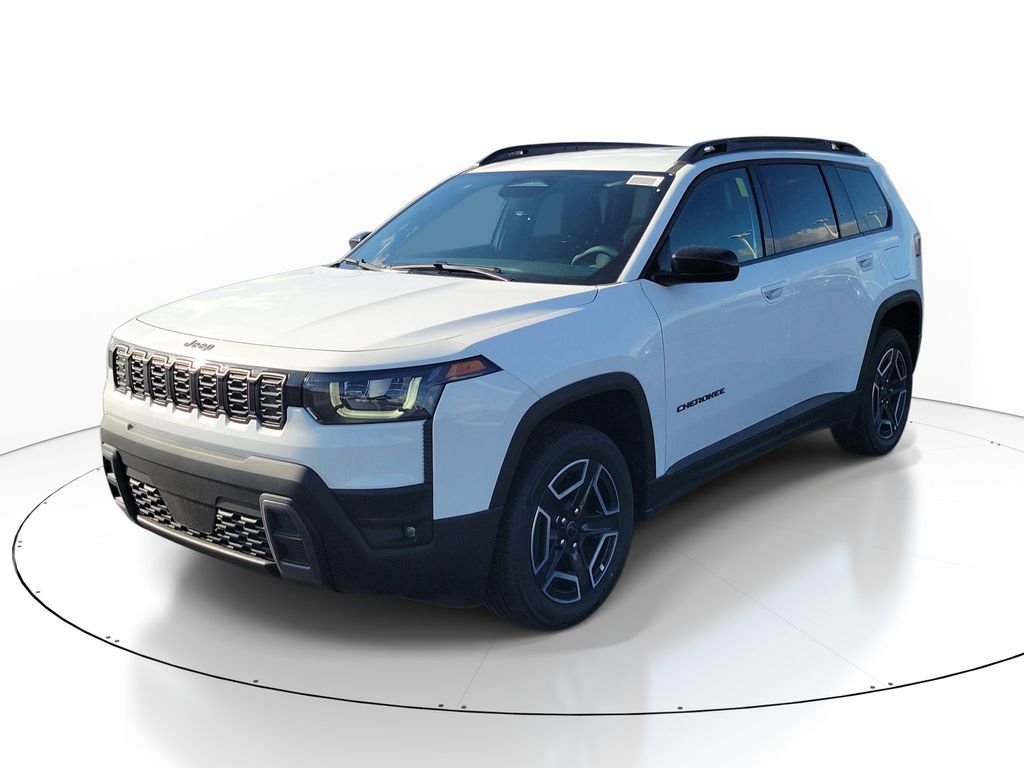 New 2026 Bright White Clearcoat Jeep Laredo image 2