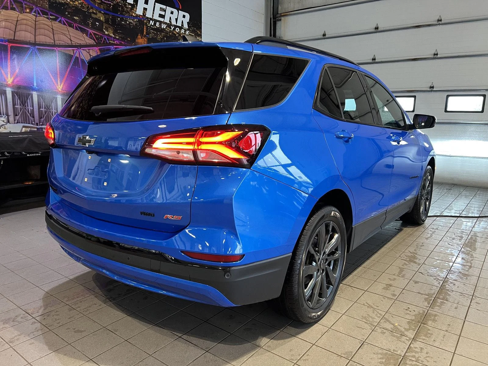 Used 2024 Riptide Blue Metallic Chevrolet RS image 8