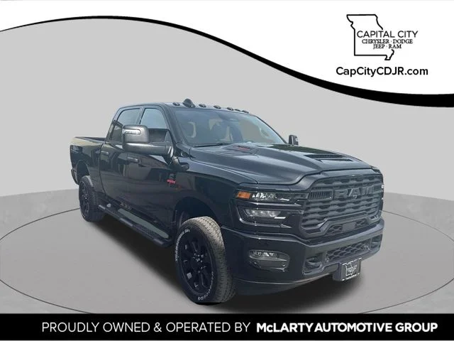 New 2026 Diamond Black Crystal Pearlcoat RAM Tradesman image 1