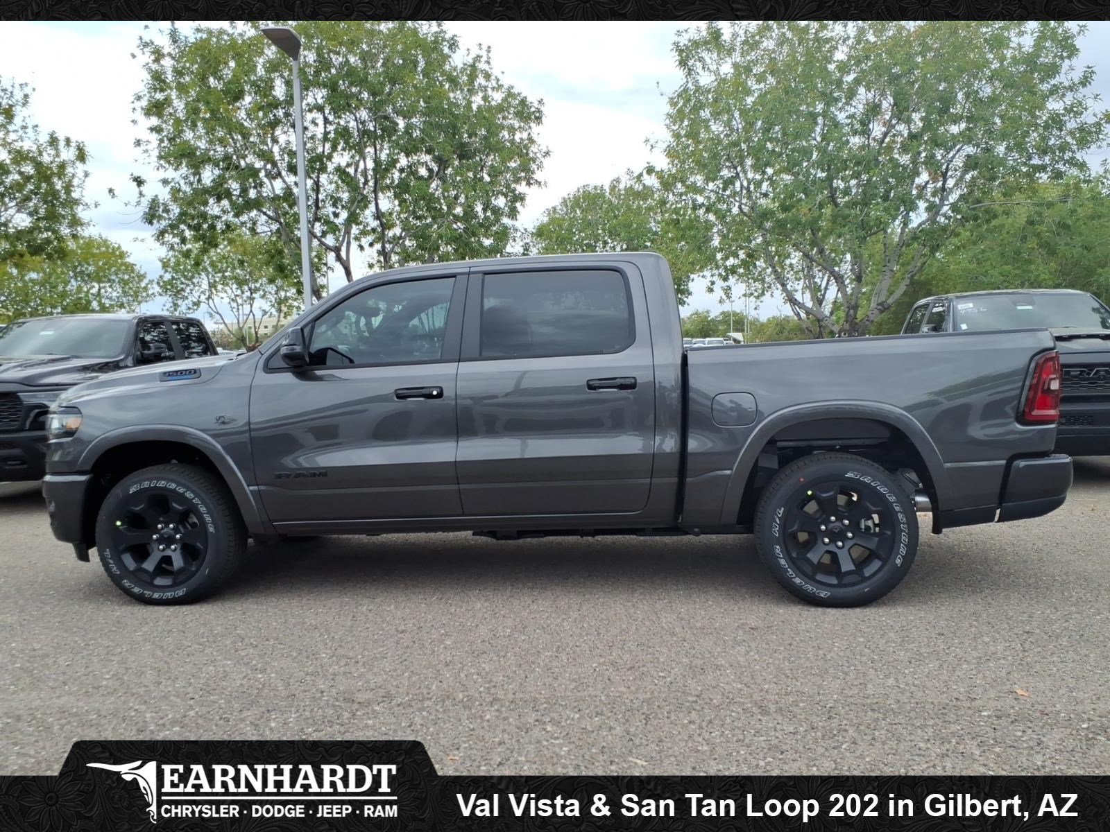 New 2027 Granite Crystal Metallic Clear-Coat Exterior Paint RAM Big Horn image 2
