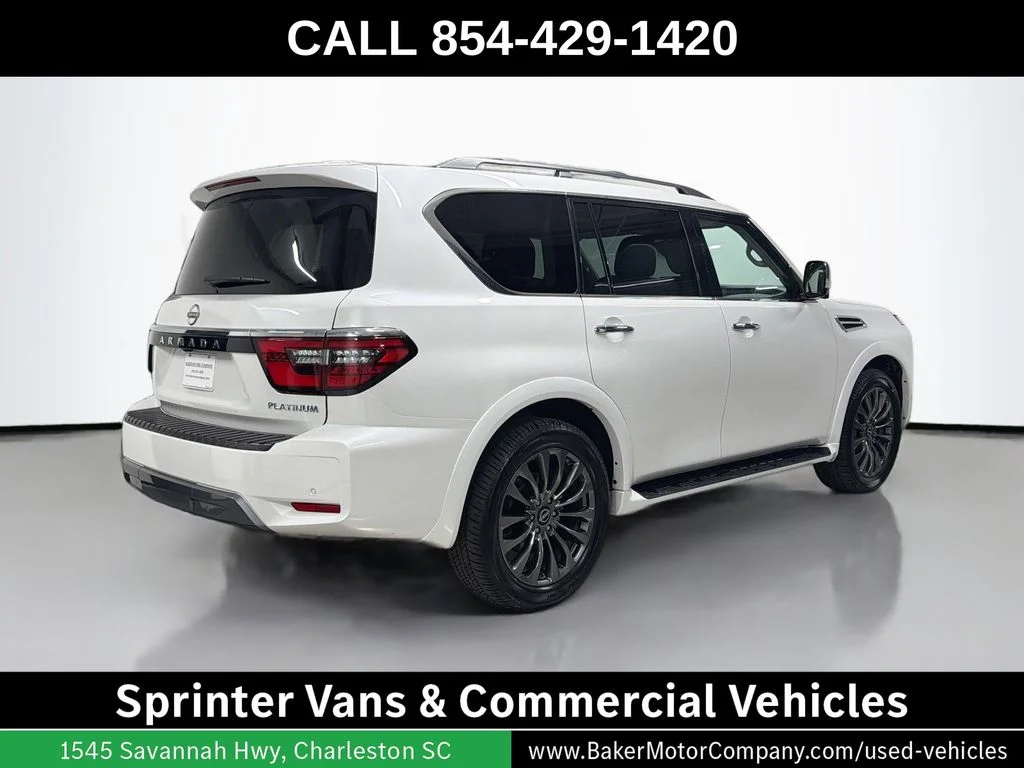 Used 2024 Aspen White Nissan Platinum image 9