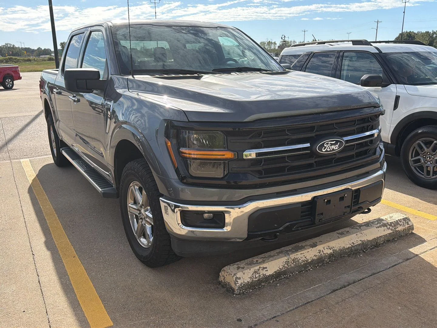 Used 2025 Carbonized Gray Ford XLT image 2