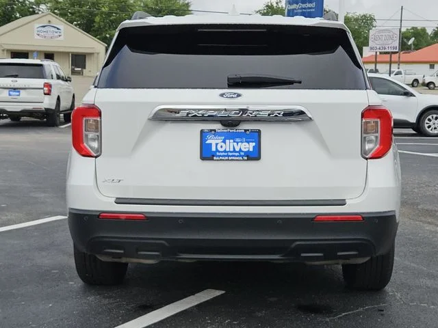 Used 2024 White Metallic Ford XLT image 9