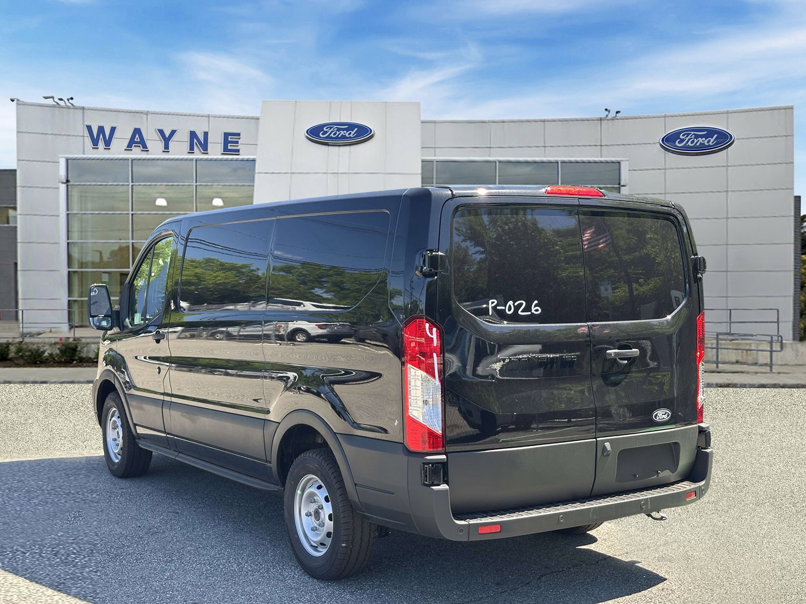 New 2026 Agate Black Metallic Ford Cargo Van image 3