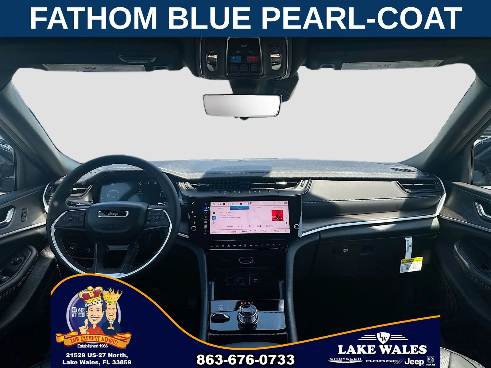 New 2026 Fathom Blue Pearl-Coat Exterior Paint Jeep Limited image 22