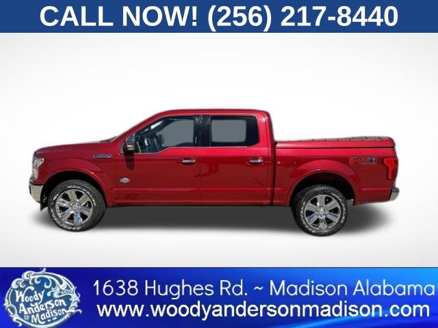Used 2020 Rapid Red Metallic Tinted Clearcoat Ford King Ranch image 3