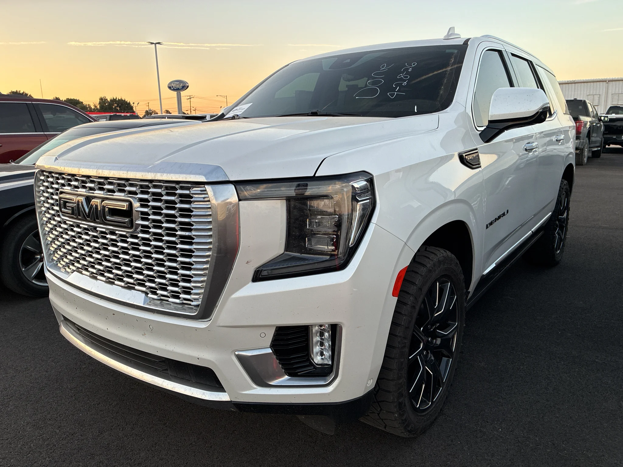 Certified Used 2024 White Frost Tri-Coat GMC Denali image 1