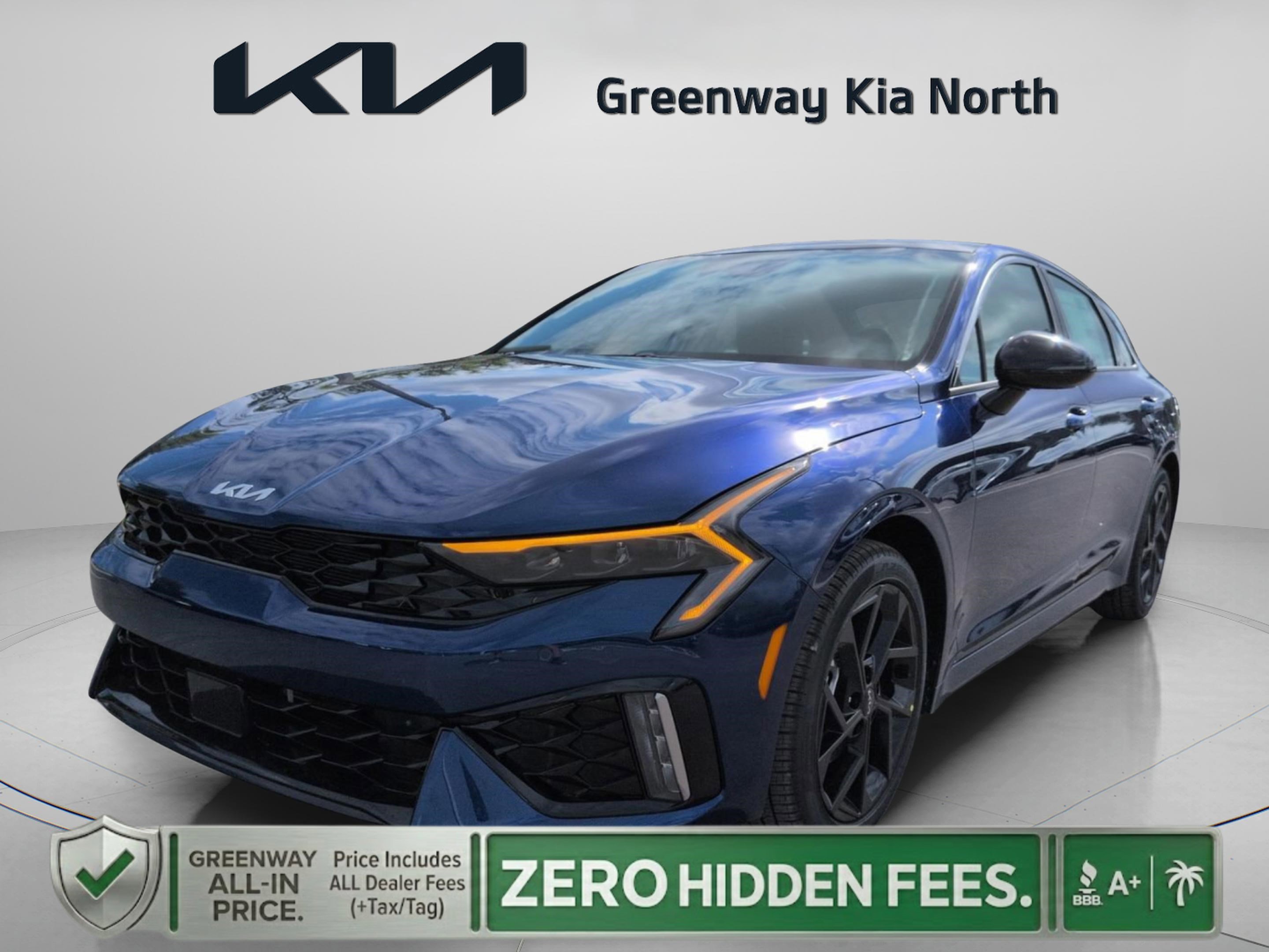 New 2026 Yacht Blue Kia GT-Line AWD image 4