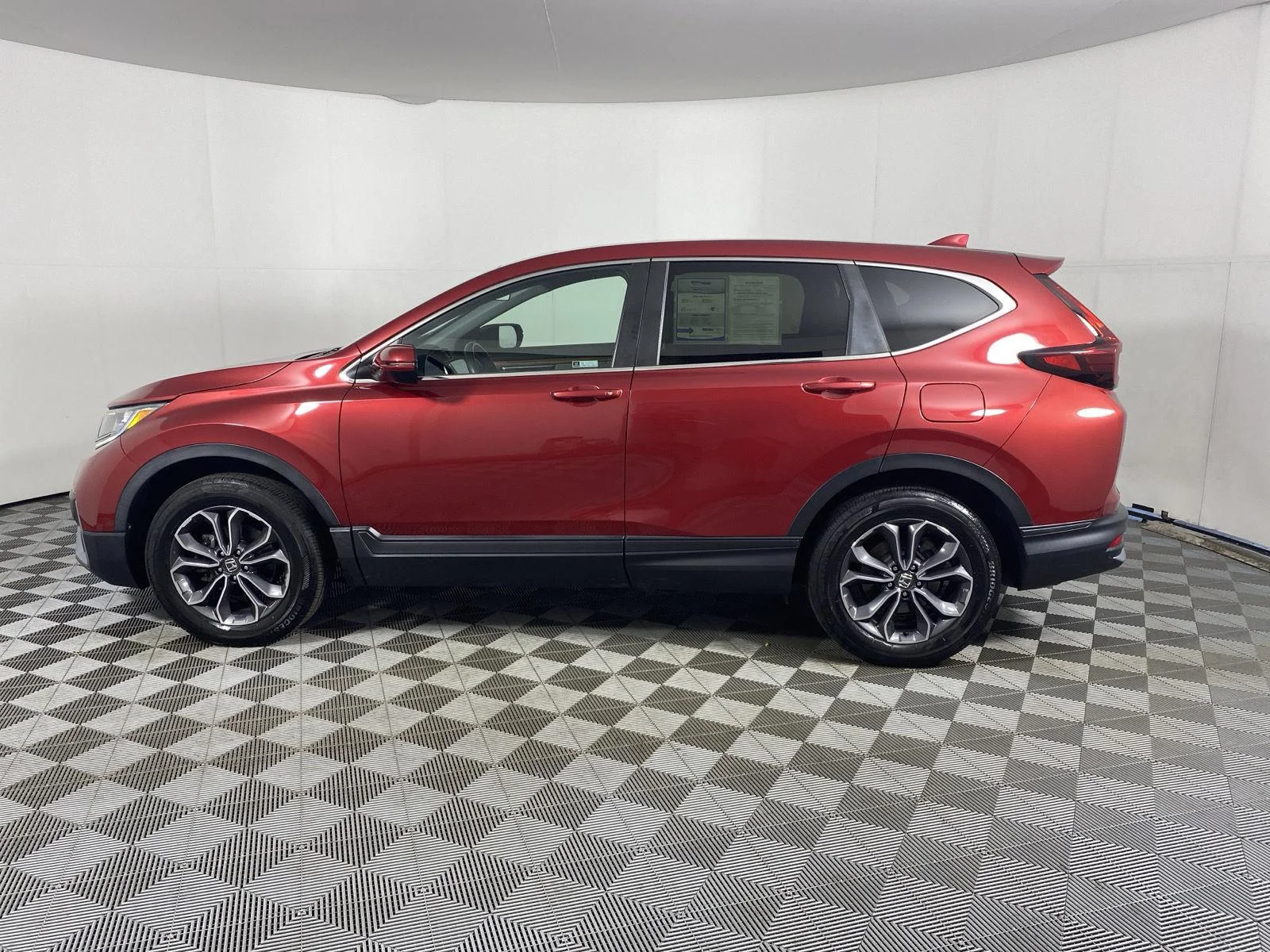 Used 2020 Radiant Red Metallic Honda EX image 4