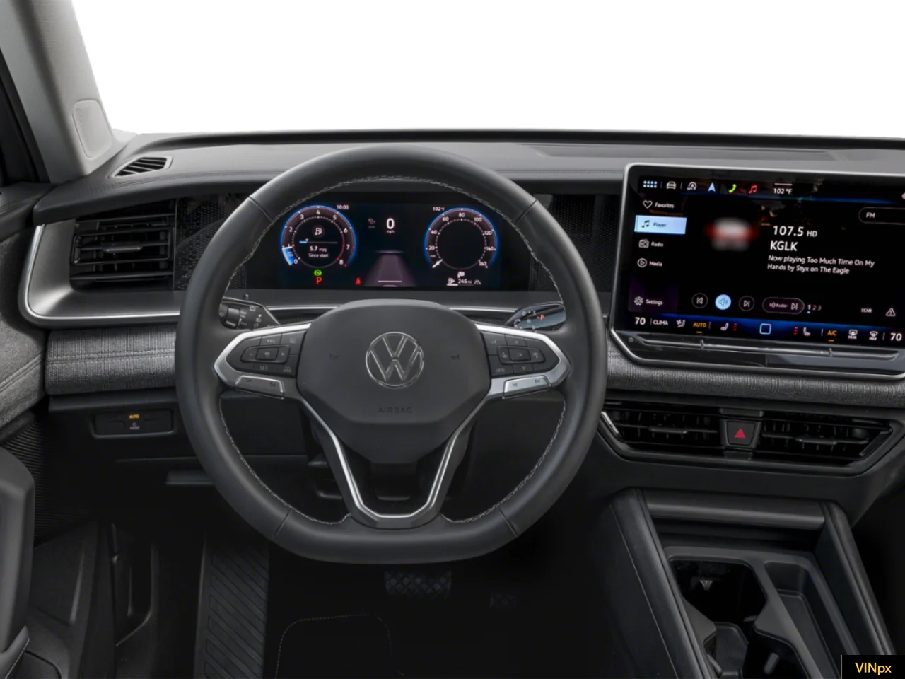 New 2026 Black Volkswagen 2.0T S image 8