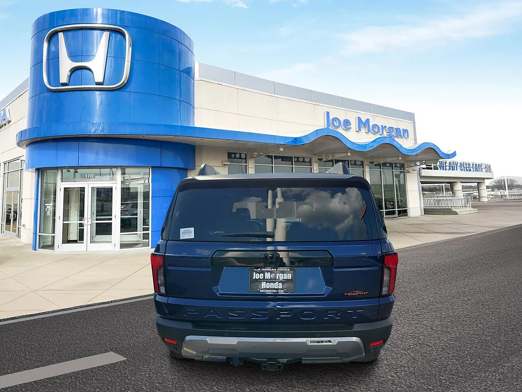 New 2026 Obsidian Blue Pearl Honda TrailSport Elite Blackout image 4