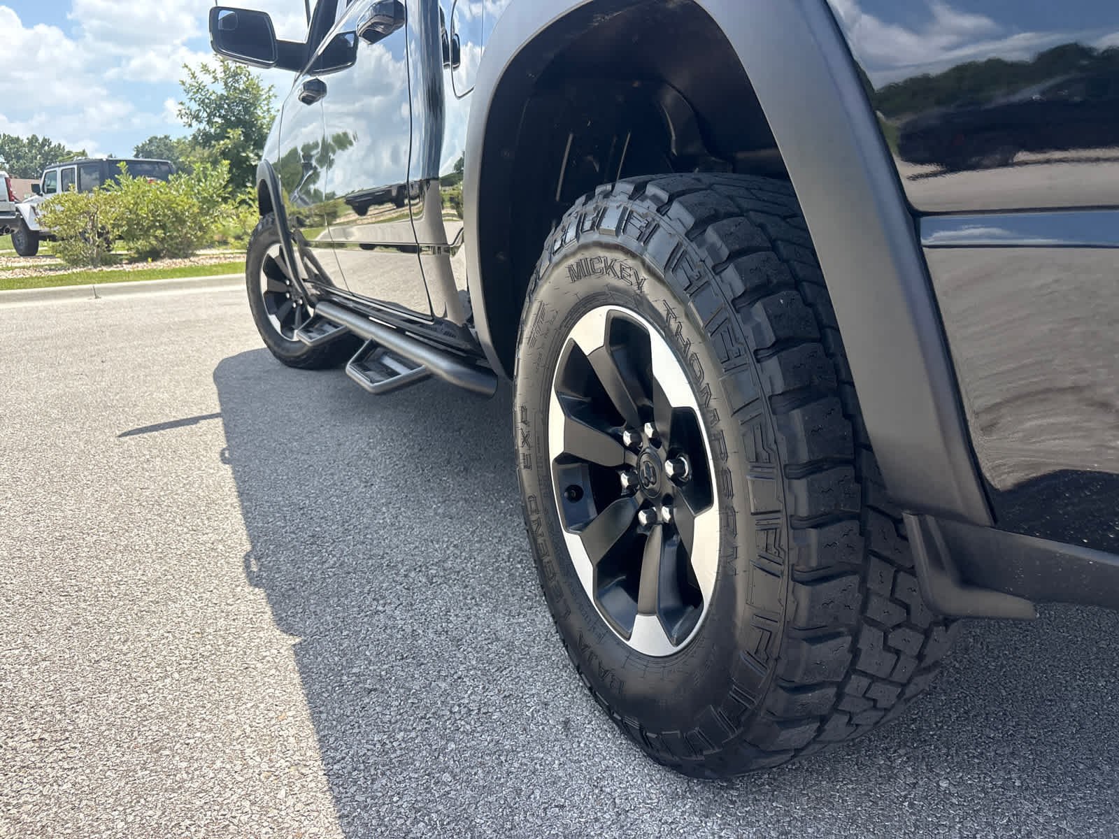 Used 2021 Diamond Black Crystal Pearlcoat Ram Rebel image 7