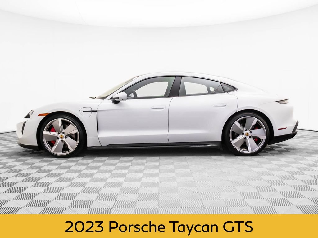 Used 2023 Porsche Taycan GTS with VIN WP0AD2Y16PSA47536 for sale in Barrington, IL