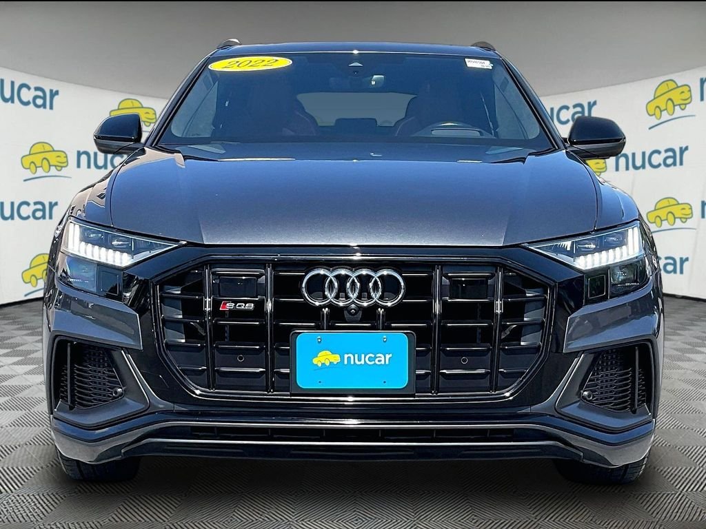 Used 2022 Gray Audi 4.0T Prestige image 2