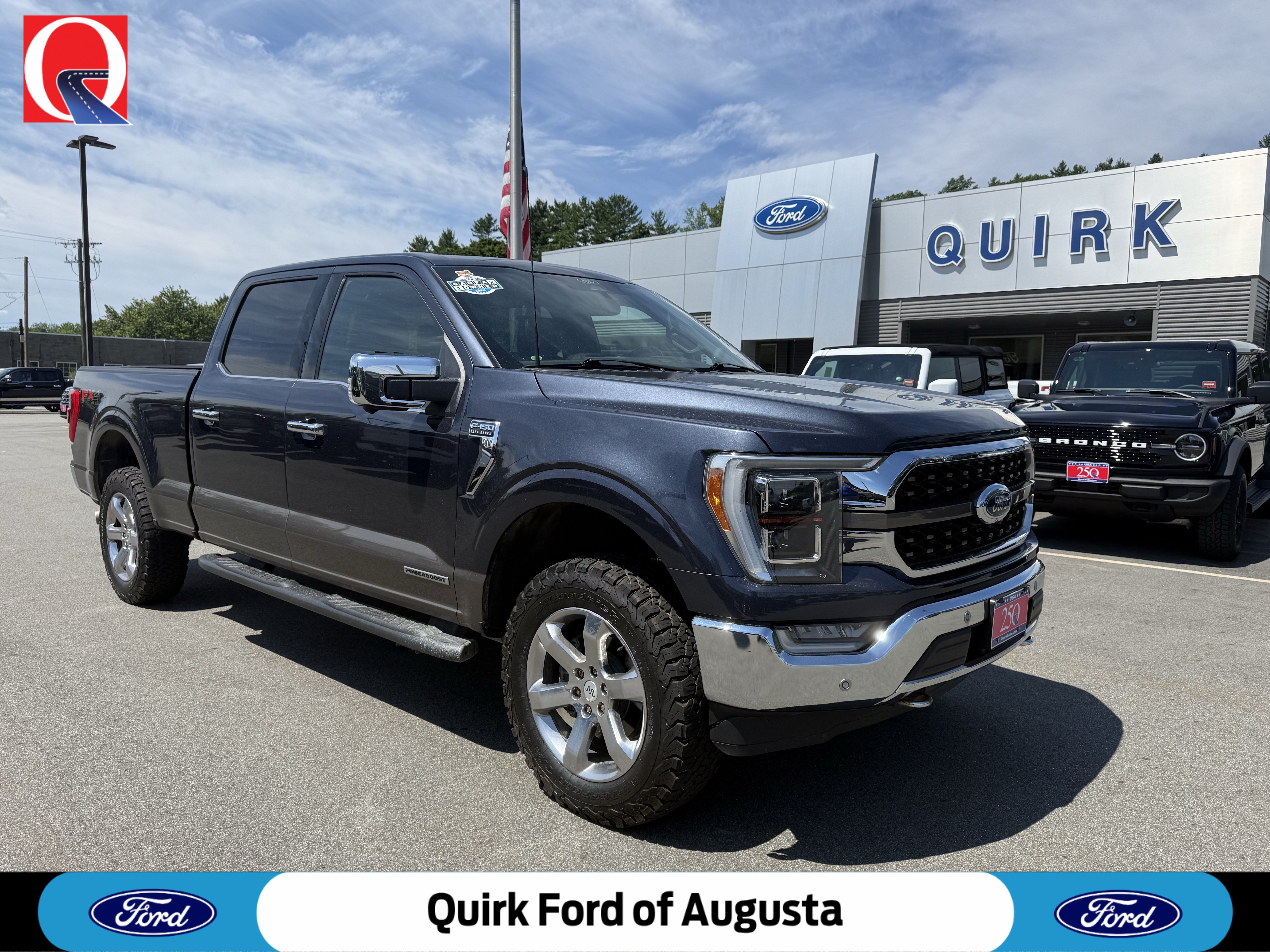 Used 2022 Smoked Quartz Tin Ford King Ranch image 1