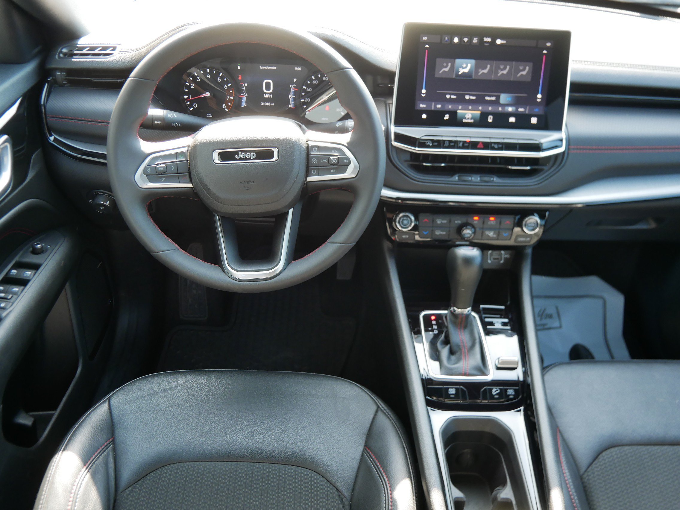 Used 2025 Bright White Clearcoat Jeep Trailhawk image 16