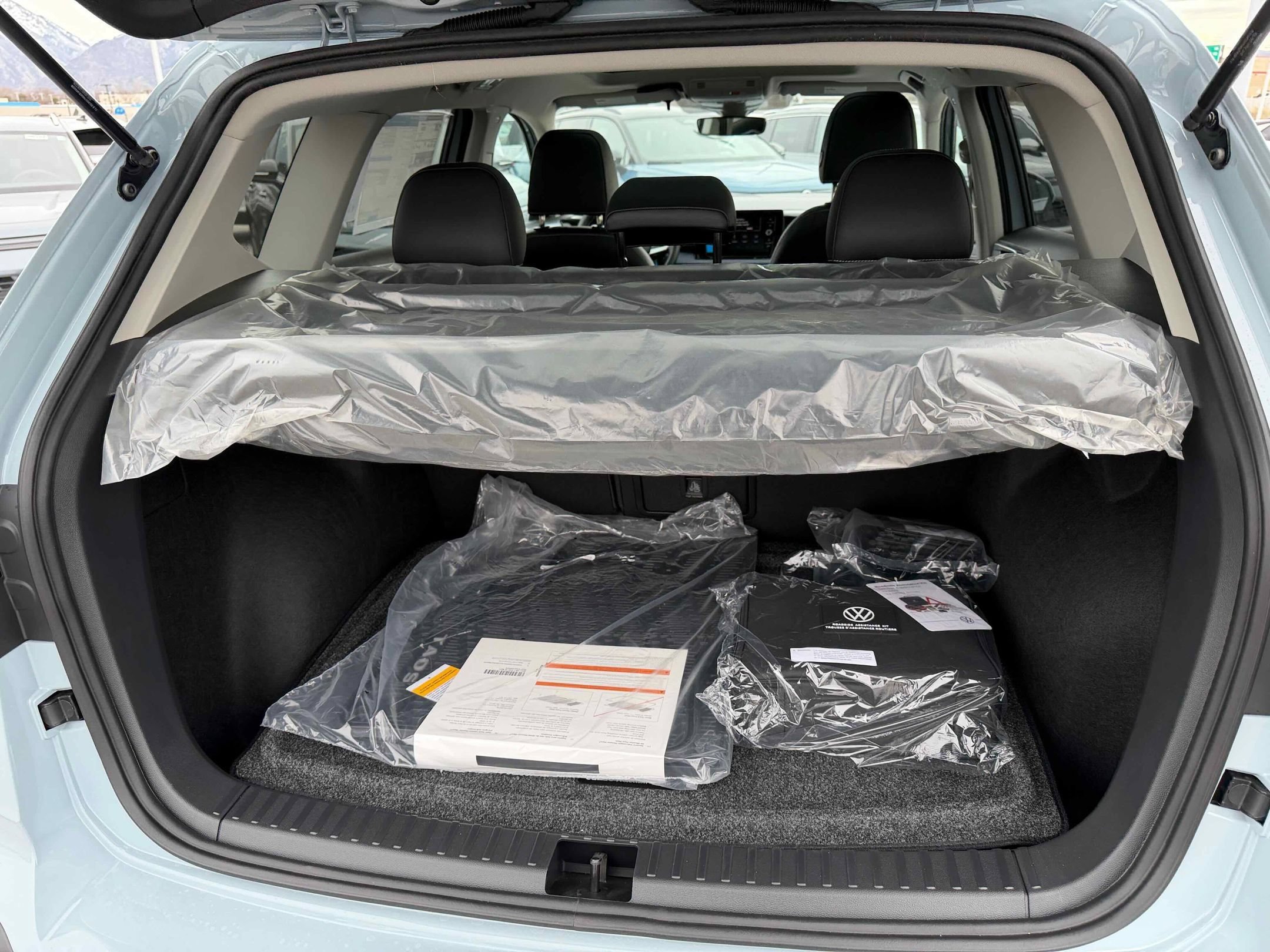New 2026 Gray Volkswagen SEL image 32