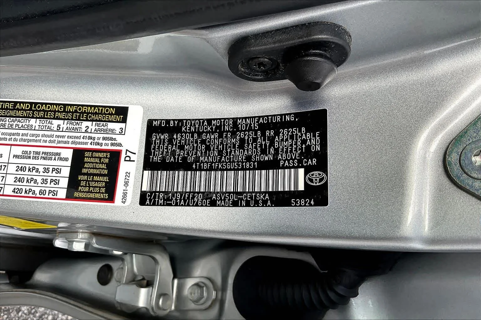 Used 2016 Celestial Silver Metallic Toyota SE image 32