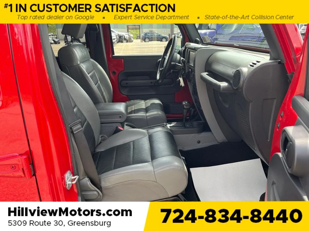 Used 2010 Flame Red Jeep Unlimited Rubicon image 24
