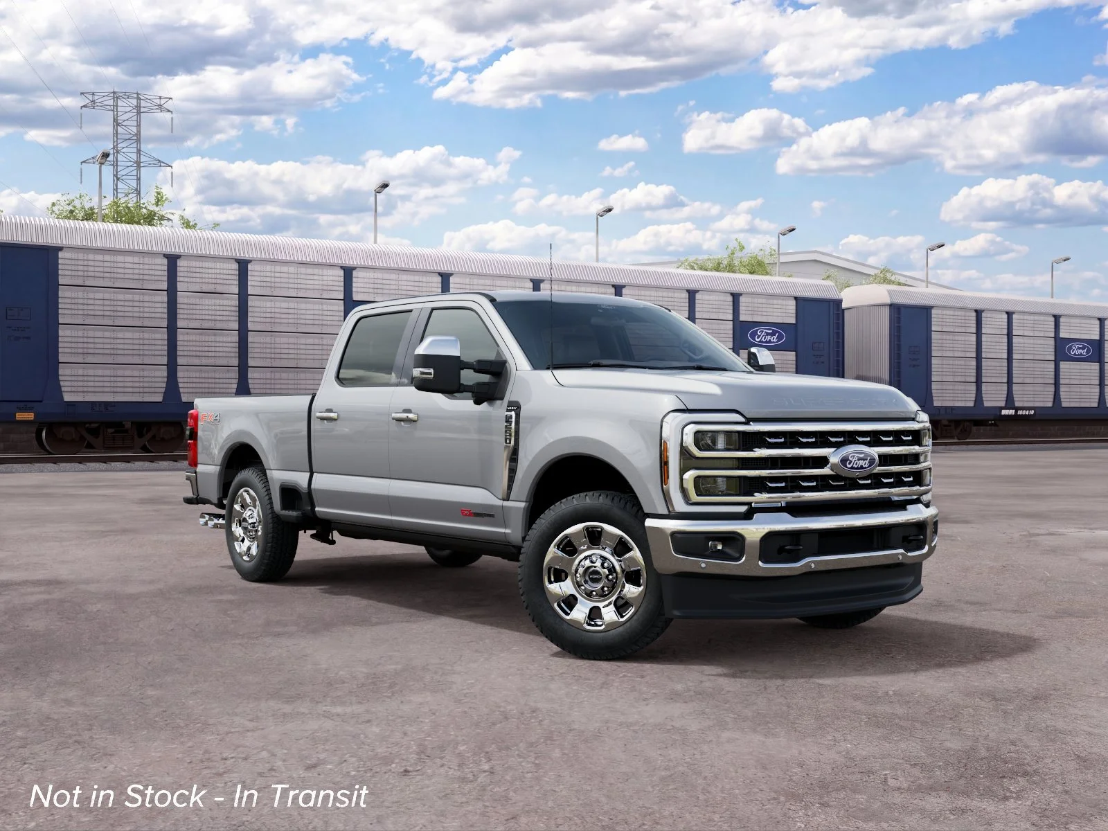 New 2027 Iconic Silver Metallic Ford F-250® Lariat® image 4