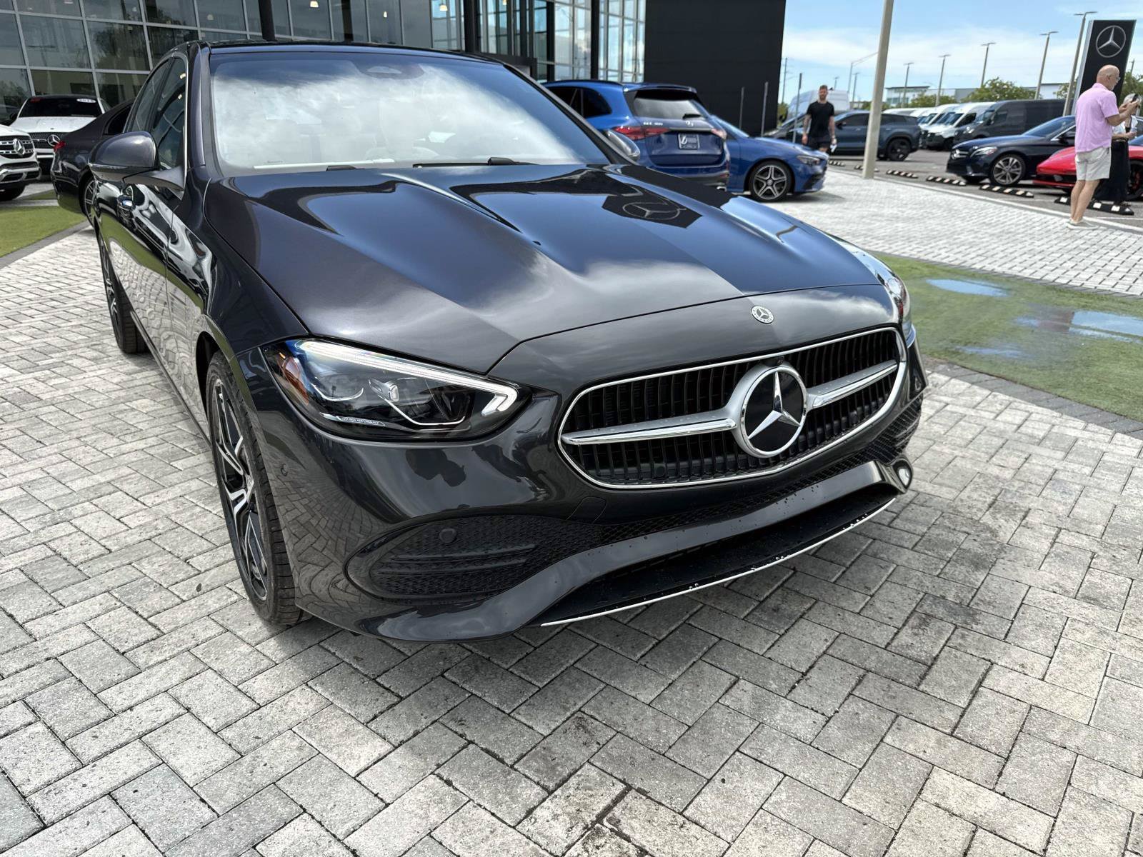 New 2026 Gray Metallic Mercedes-Benz C 300 Sedan image 8