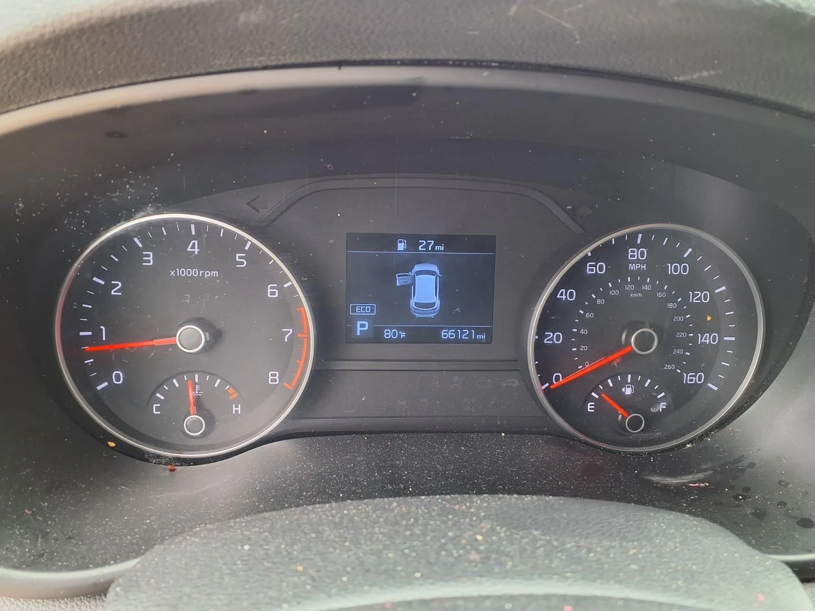 Used 2021 White Kia LX image 18