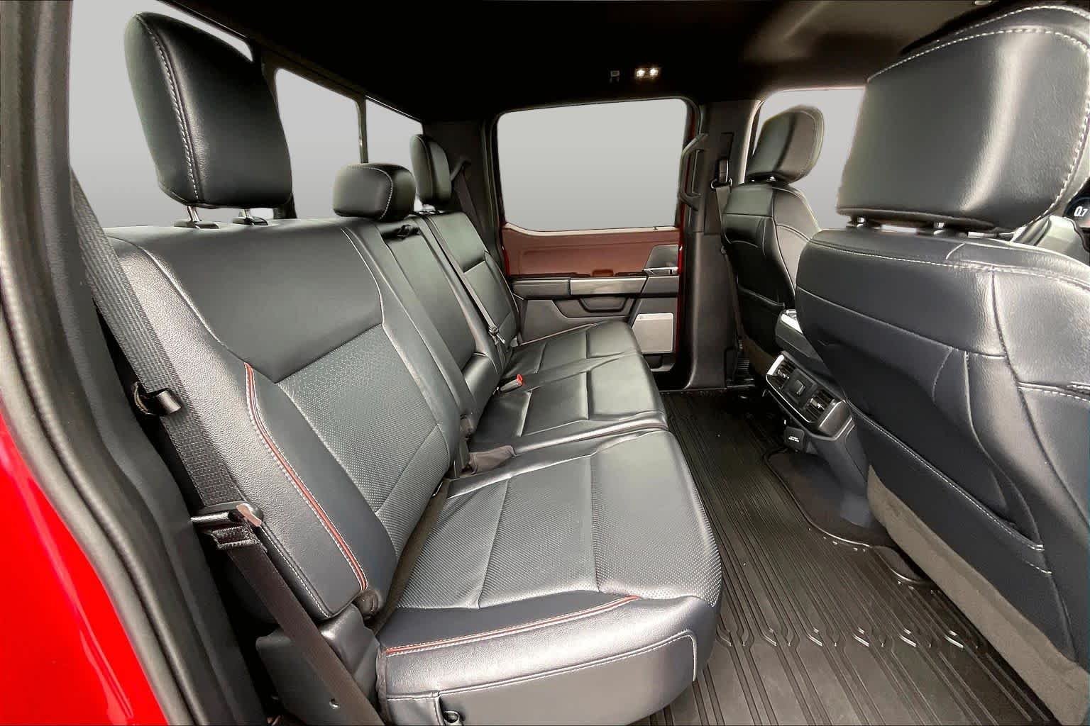 Used 2023 Rapid Red Metallic Tinted Clearcoat Ford LARIAT image 18