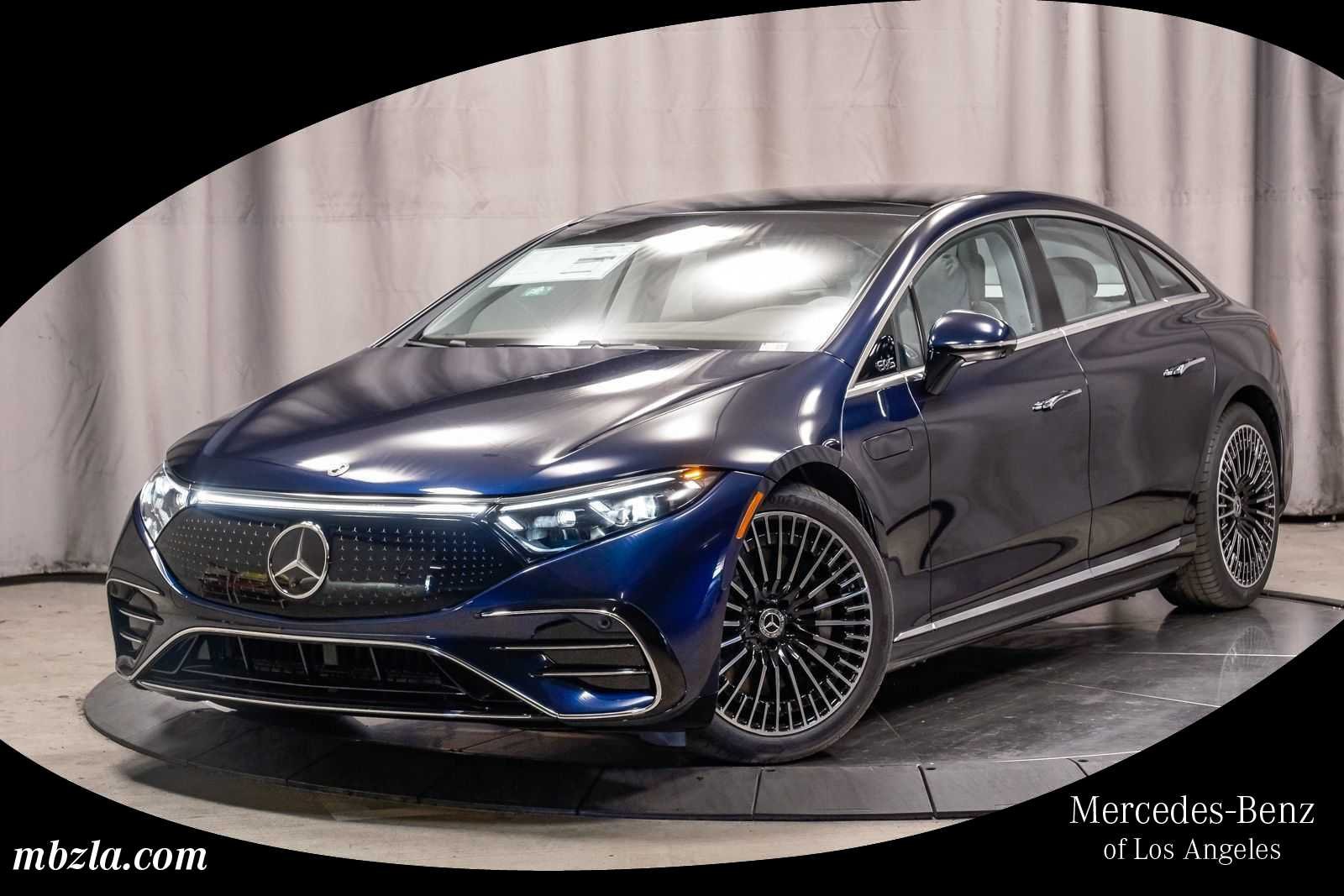 New 2026 Nautical Blue Metallic Mercedes-Benz EQS 450 image 42
