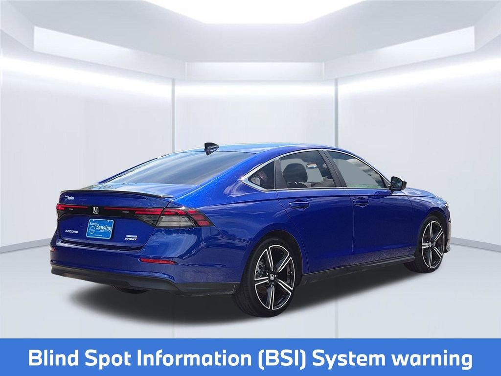 Used 2024 Blue Honda Sport image 6