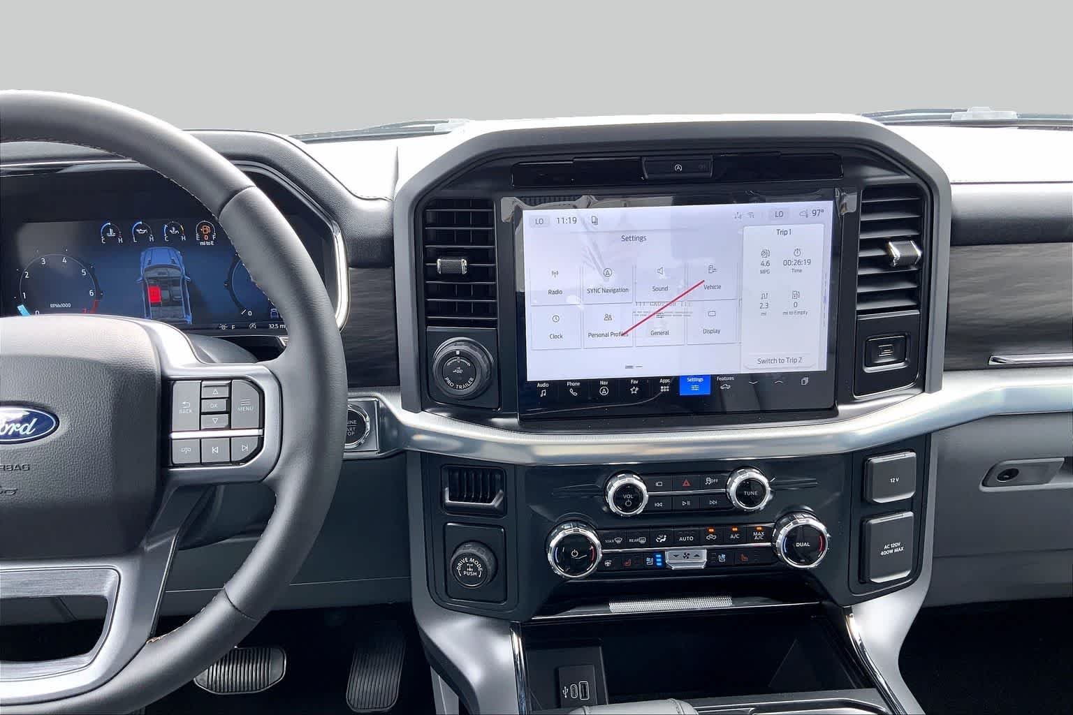 New 2026 Agate Black Metallic Ford Lariat® image 6