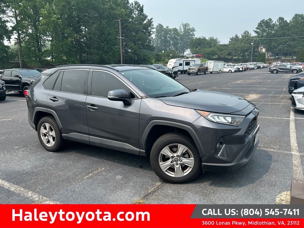 Used 2021 Gray Toyota XLE image 1
