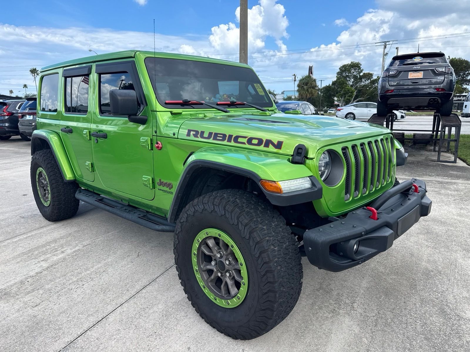Used 2020 Green Jeep Unlimited Rubicon image 16