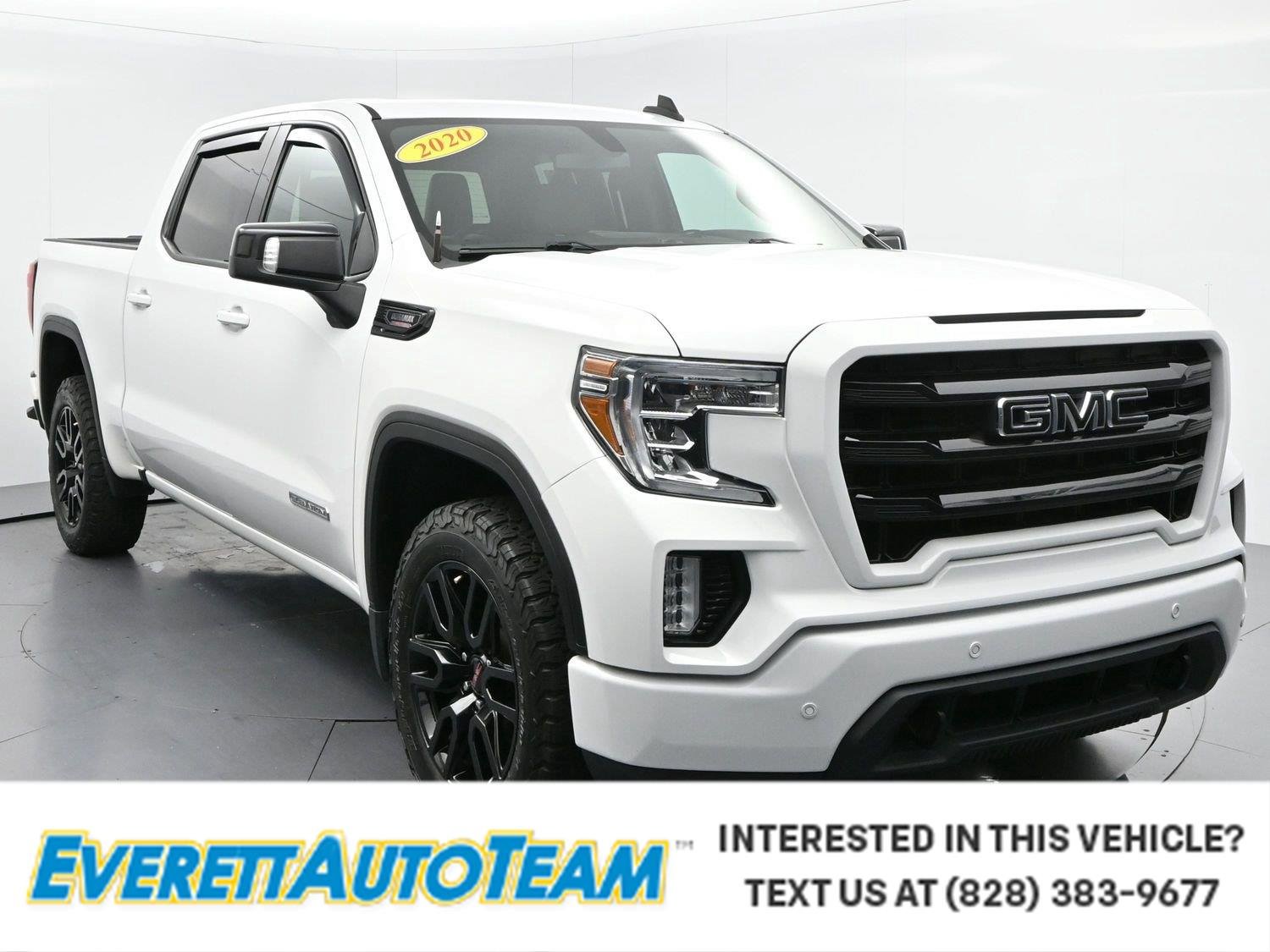 Used 2020 Summit White GMC Elevation image 1