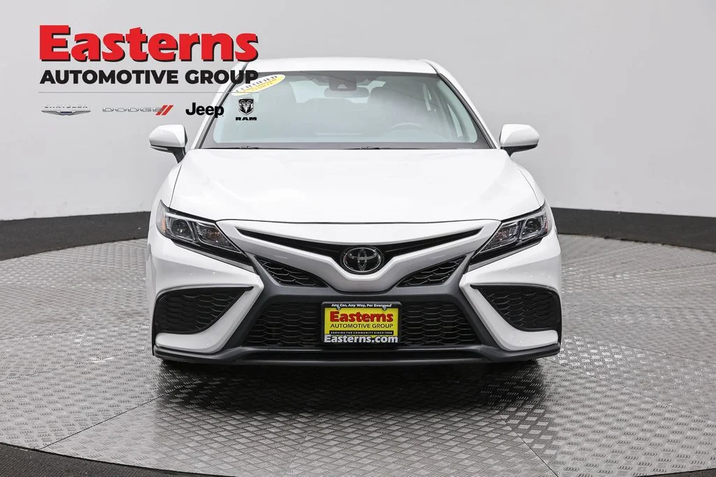 Used 2024 White Toyota SE image 2