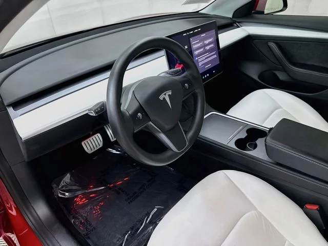 Used 2021 Red Multi-Coat Tesla Performance image 9
