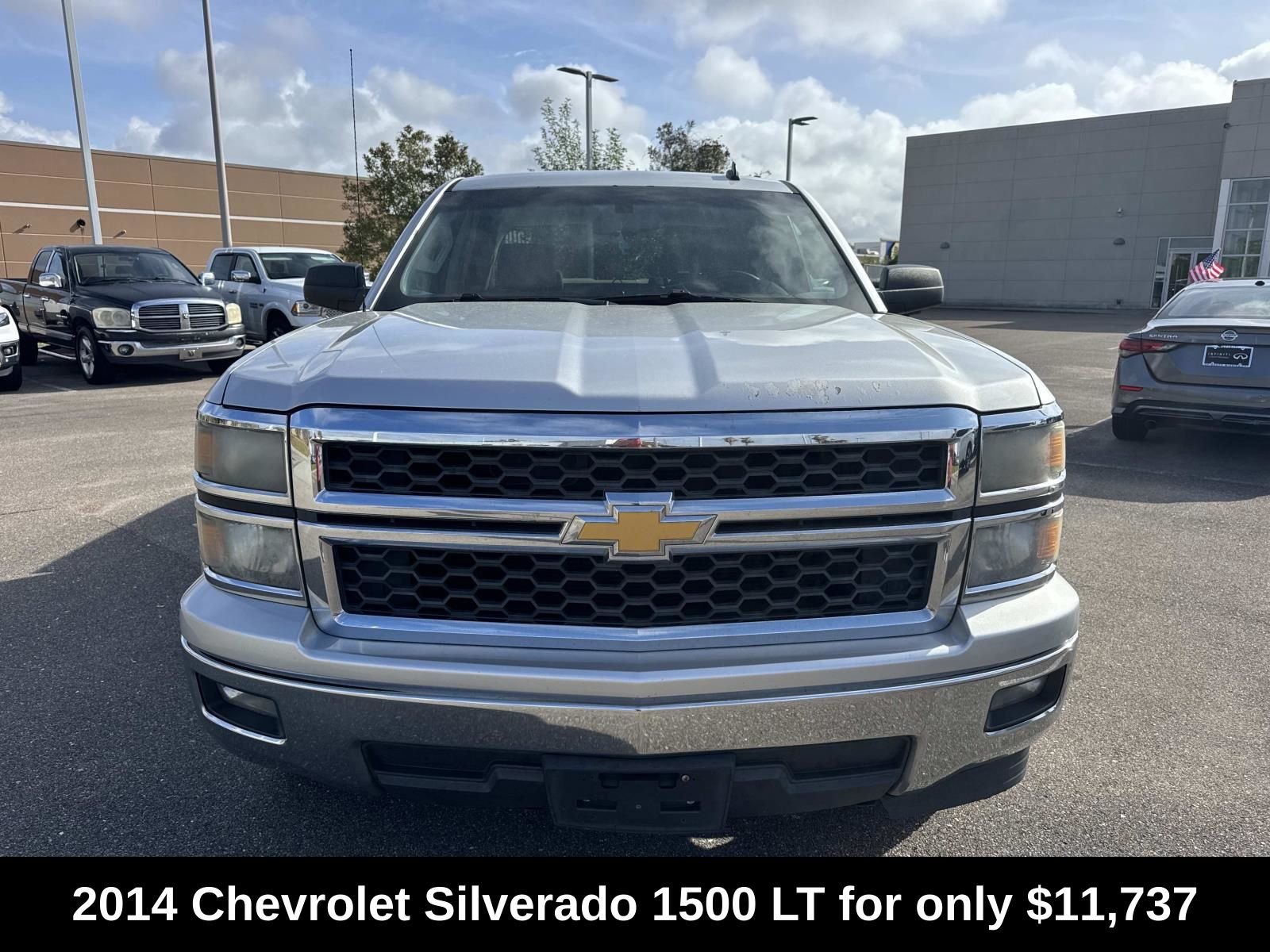 Used 2014 Chevrolet Silverado 1500 LT with VIN 3GCPCREC6EG172033 for sale in D'Iberville, MS